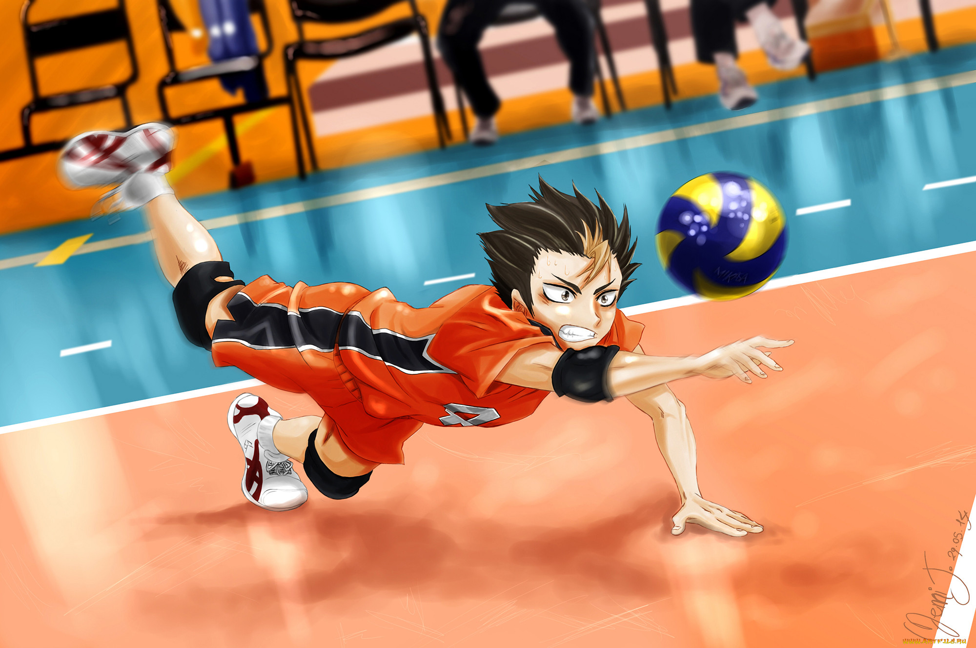 , haikyuu, nishinoya, yuu